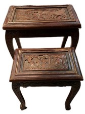Two small antique chinese kang