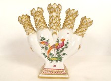 Vase pique-fleurs porcelaine