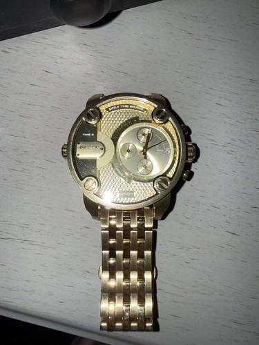 Gold diesel watch - gold, (dz7287)