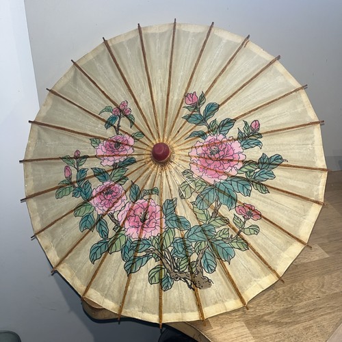 Ancien parasol asiatique - ancien,