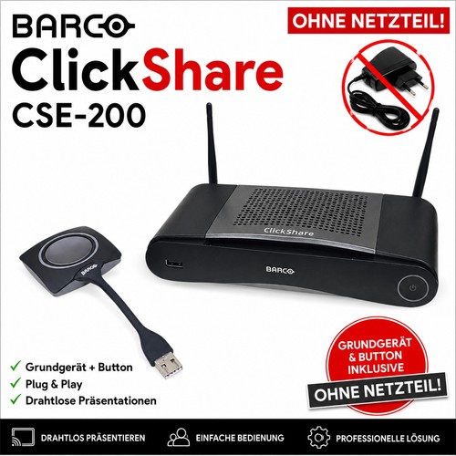 Barco clickshare cse 200 - clickshare, cse-200