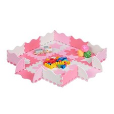 Tapis de Sol Puzzle 34 pièces Mousse EVA sans polluants 077 m2 Dalle Jeu bébé...