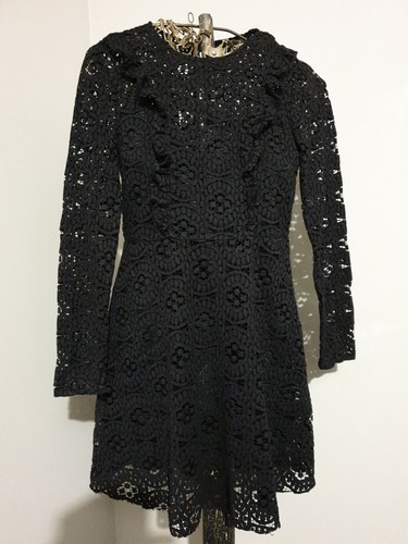 Zara magnifique robe noire - robe,