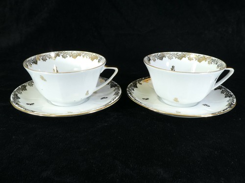 Paire dejeuner tasse - paire, et
