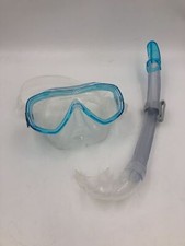 Ensemble de plongée en apnée Cressi Onda Mare masque + tuba, transparent/aigu...