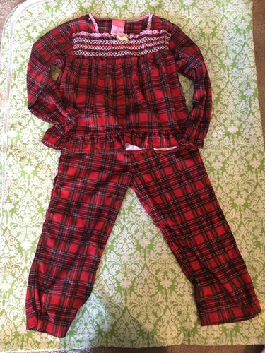 Little girls christmas plaid - little,