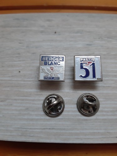 Pin berger blanc pastis - pin's,