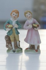 Lot de 2 personnages biscuit