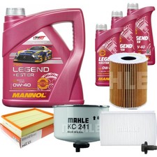 MAHLE Inspection set 7 L MANNOL Legend+Première 0W-40 pour Land Découverte De