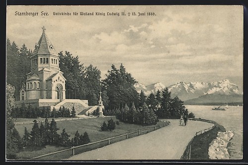 Carte postale berg starnberg - carte,