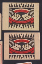 2 Ancienne étiquettes de