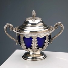 Sucrier Vintage Argent