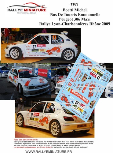 Decals ref 1169 peugeot - ref,