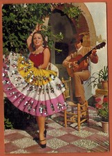 Carte postale-Danseuse-costume