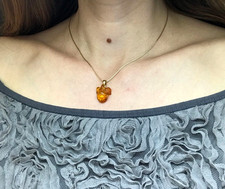 Pendentif Ambre Cadeau