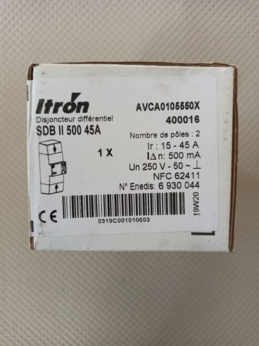 Itron 400016 disjoncteur - itron, de