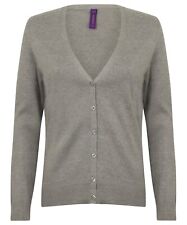 Gilet Femme Cardigan Pull V-Cou Tricoté Neuf