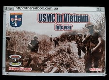 1 grappe de figurines au 1/72. ORION 72072, Marine US au Vietnam, fin Guerre .