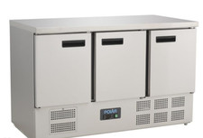 Table réfrigérée 3 portes 368L Polar – Pour pièces ou remise en état