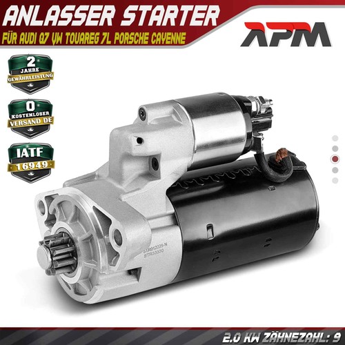 Démarreur pour audi q7 - 2,0, kw