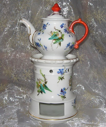 Veilleuse tisaniere porcelaine - veilleuse,