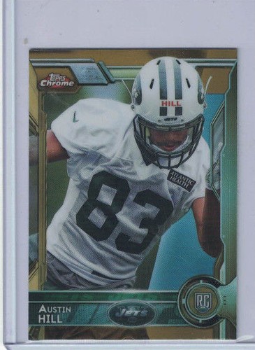 2015 topps chrome mini - chrome, gold