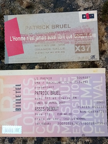 Tickets concert patrick - concert,