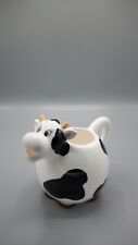 Tasse A Servir, Laitière Porcelaine Comme Neuf L 15cmx H 10cm Noir blanc Vache  