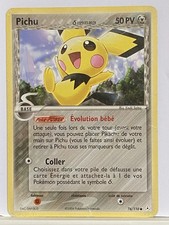 Pichu 76/110 Ex Fantômes Holon carte Pokémon FR