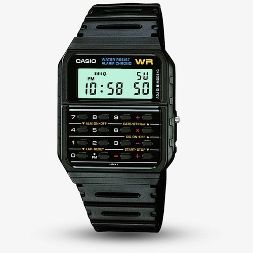 Montre numérique casio - numérique, noire