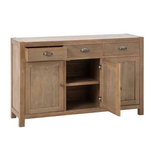 Buffet portes 3 tiroirs - 3,
