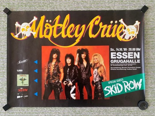 Motley crue 1989 - crue, poster