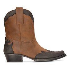Homme Cuir Western Bottes