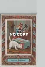 1887 Calendrier-Chromo AMIDON