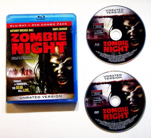 Zombie night blu ray - zombie, dvd