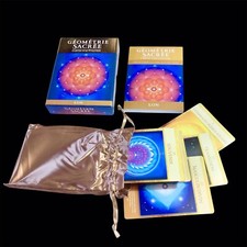 Jeu De Carte Divinatoire Géométrie Sacré cartomancie Développement Personnel