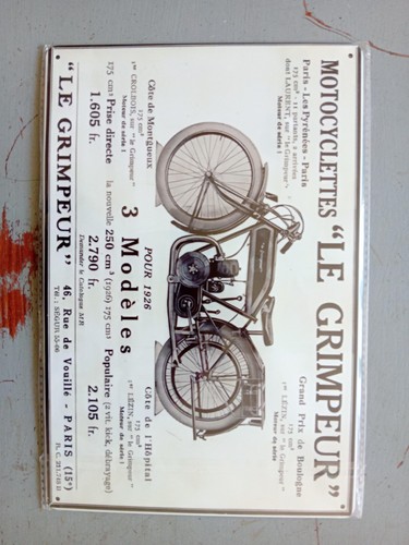 Plaque métal décorative - décorative, 30