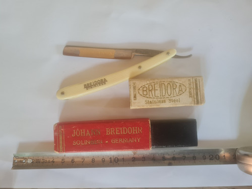 Rasoir droit 8 breidora - droit, 3/8