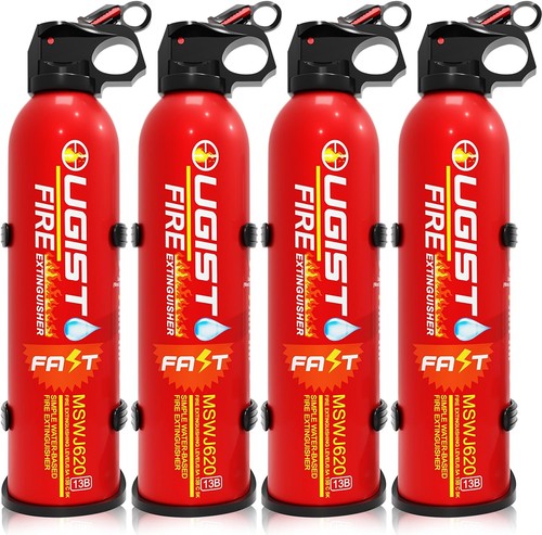 Mini fire extinguisher - fire, 4-pack