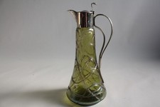 Aiguière verre irisé
