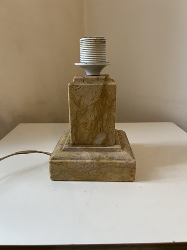 Pied lampe marbre - de,
