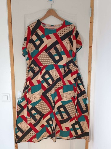 Robe motifs géométriques - robe,