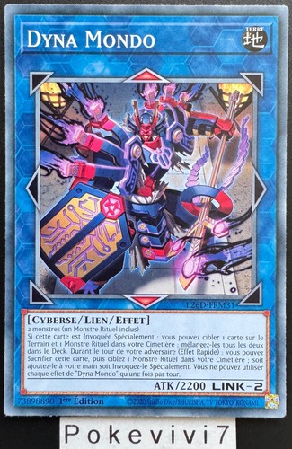 Carte dyna mondo - carte, yu-gi-oh!