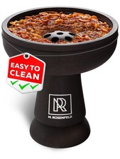 Black Silicone Hookah Bowl Set