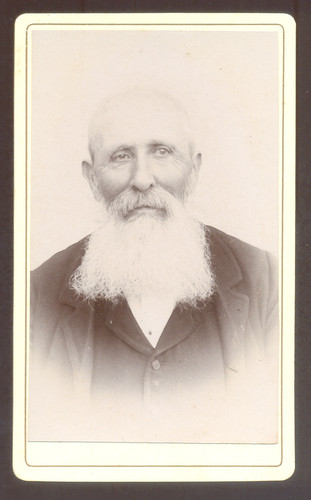 Cdv vieil homme barbe - vieil,