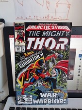 THE MIGHTY THOR#445 1992 VF GALACTIC STORM PART 7 Marvel Comics VO US