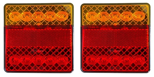 Led arrière avec - 2x, de