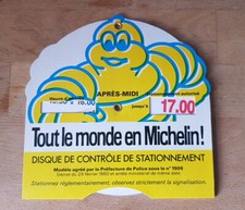disque de stationnement MICHELIN neuf époque