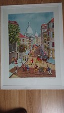 lithographie originale CLAUDE