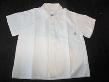 chemise blanche à manches courtes 3 ans kiabi